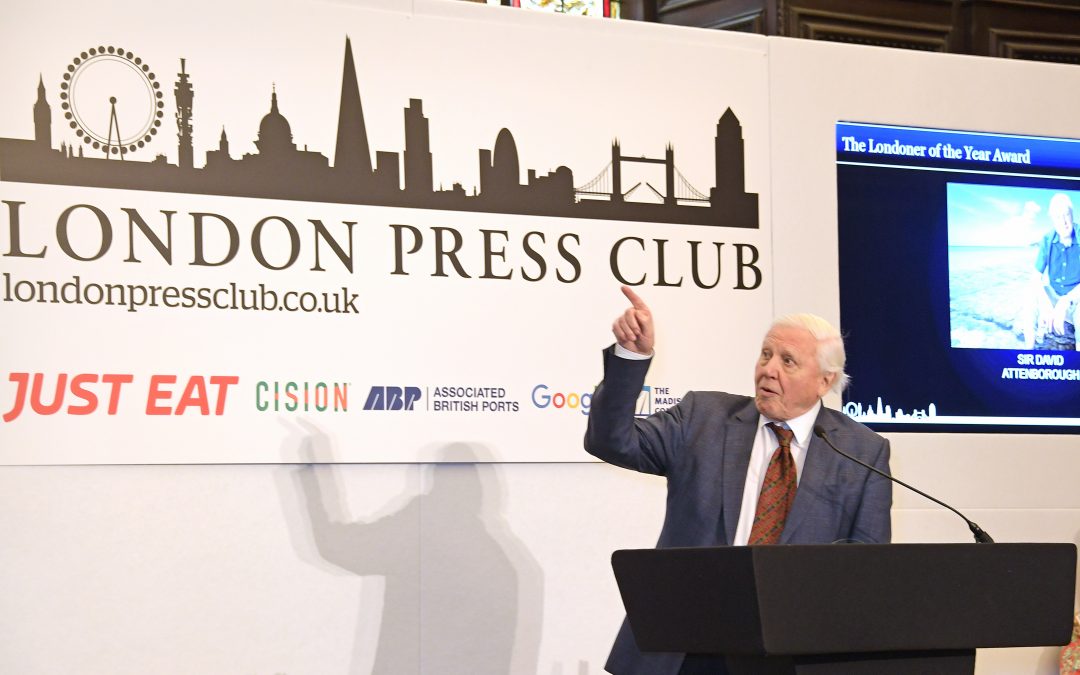 David Attenborough named Londoner of the Year
