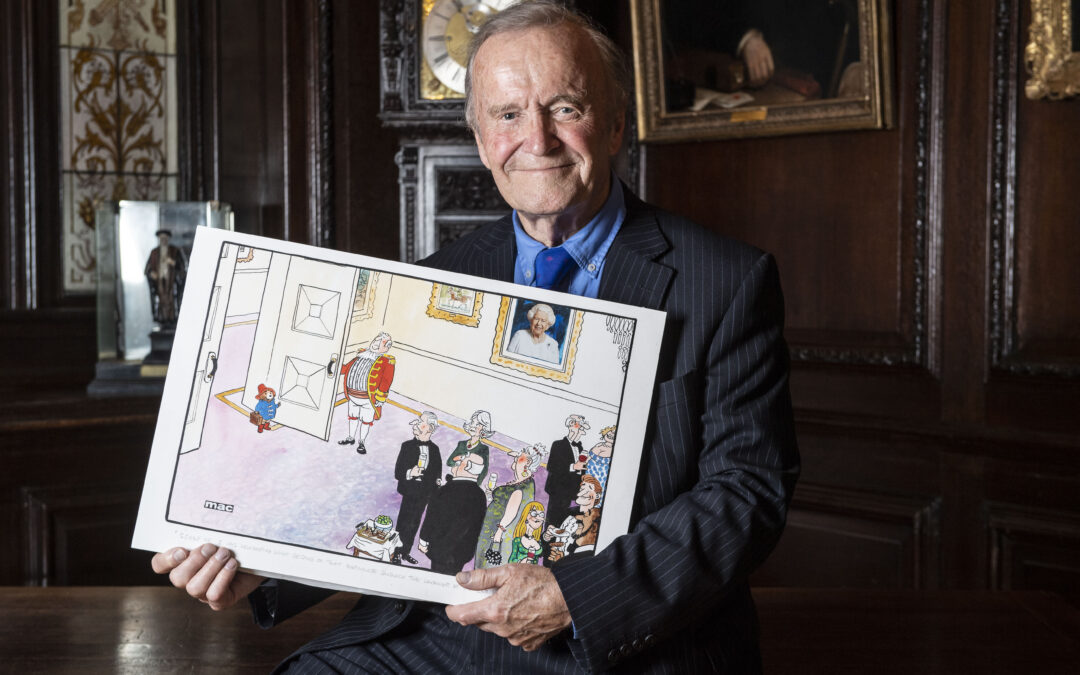 MAC is back! The legendary cartoonist Stanley McMurtry presented with the Edgar Wallace Award
